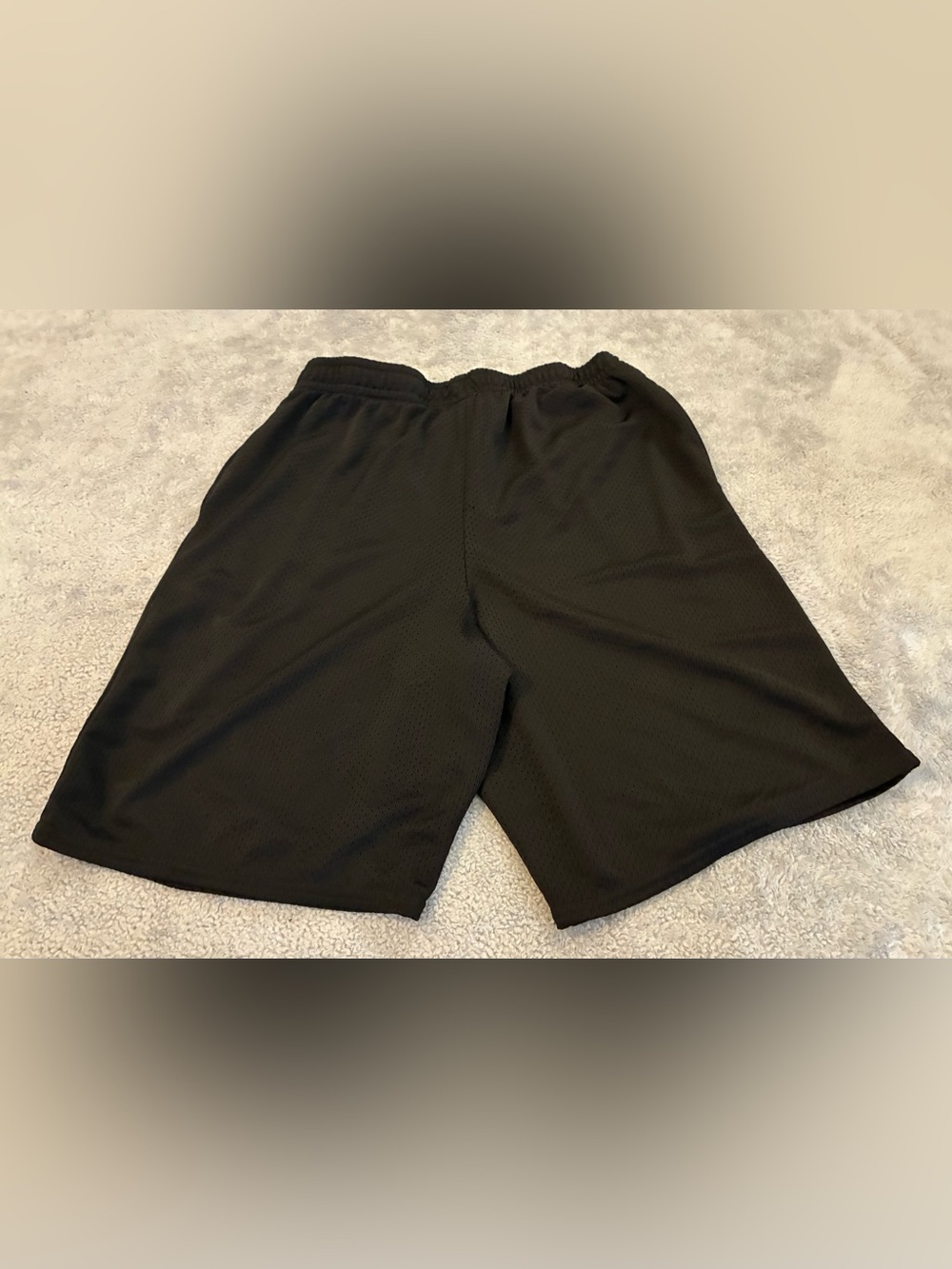 Boys Youth Athletic Works Brand Mesh Shorts - Black Size XXL (18) Husky